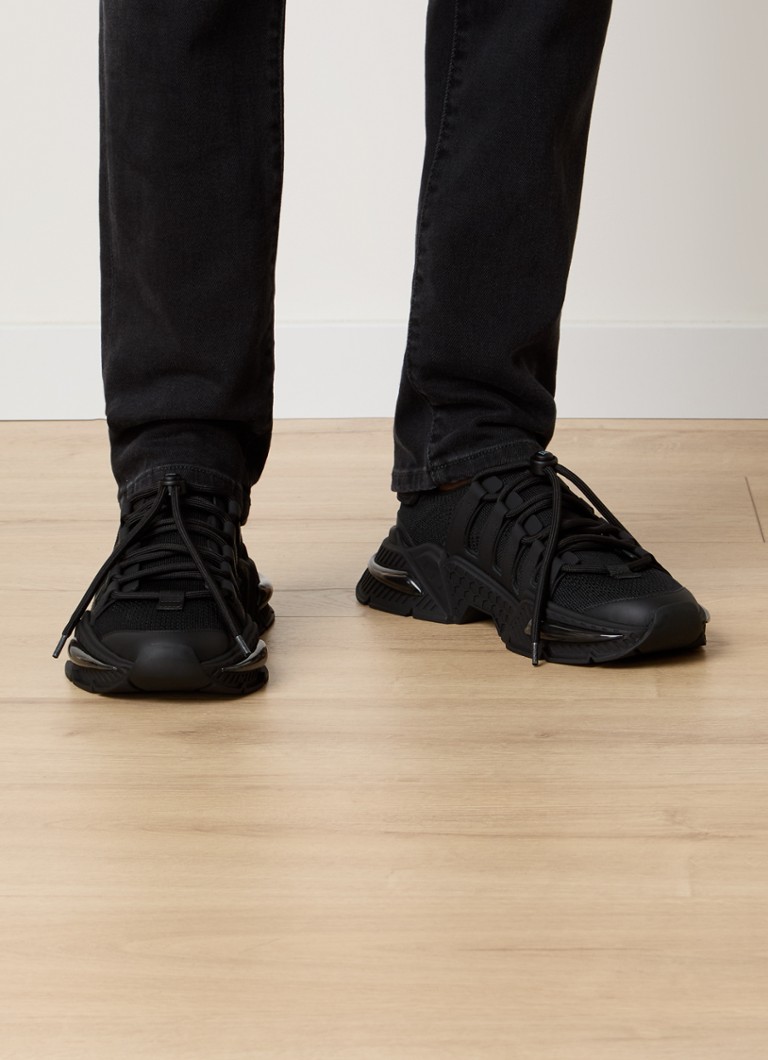 Sneakers Dolce & Gabbana Airmaster con tomaia in mesh e dettagli in pelle di vitello.