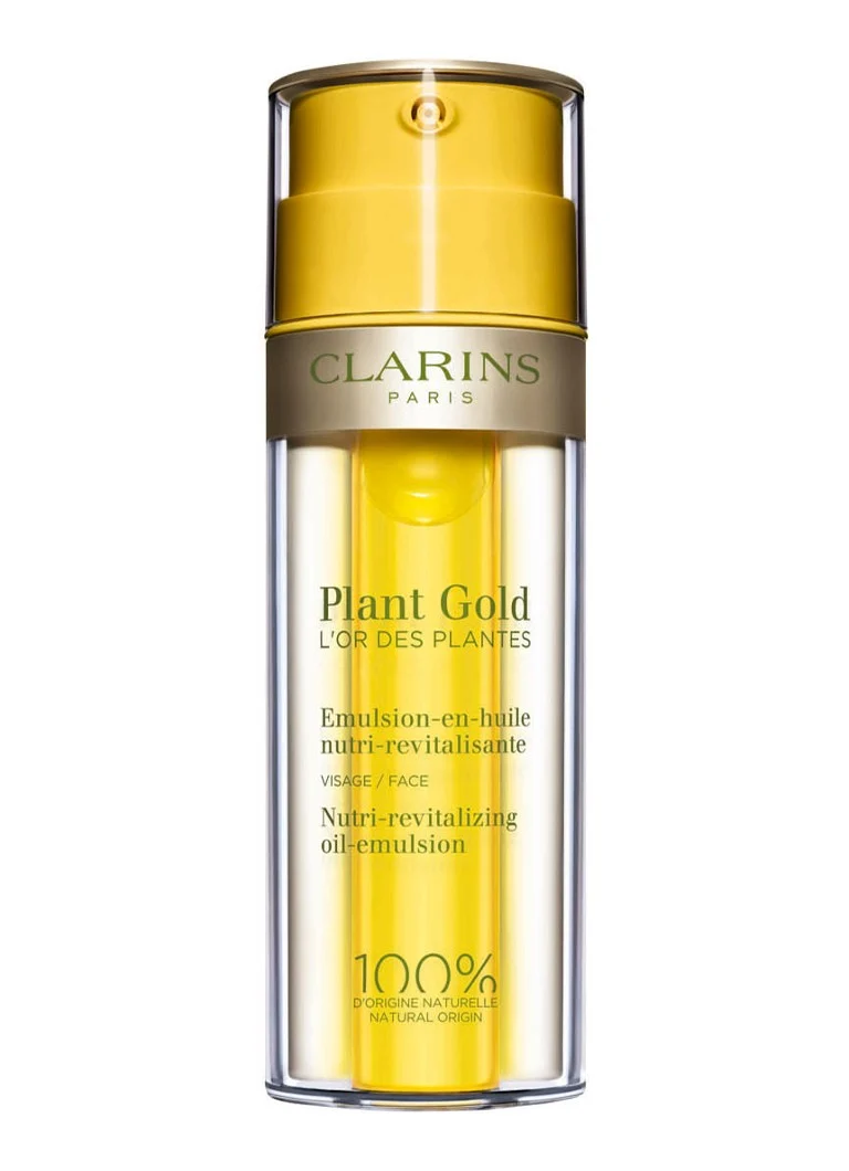 Clarins Plant Gold Nutri-revitalizačný olejový emulzný olej na tvár