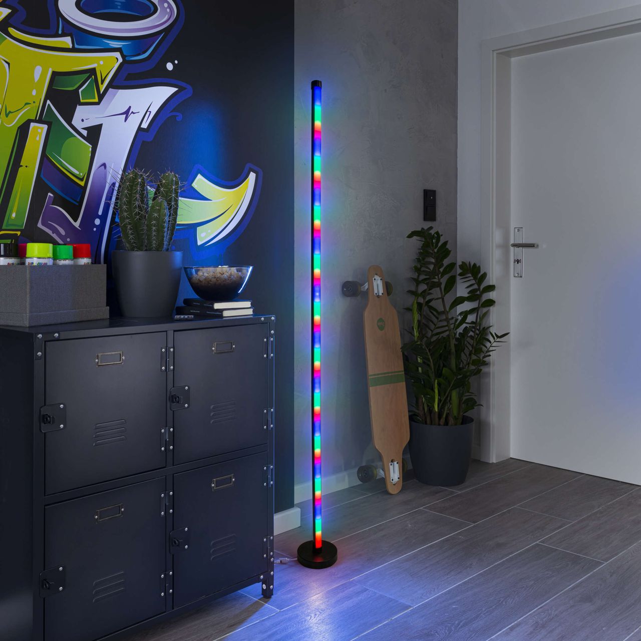 Näve Leuchten LED-Digital-Dekostehleuchte 