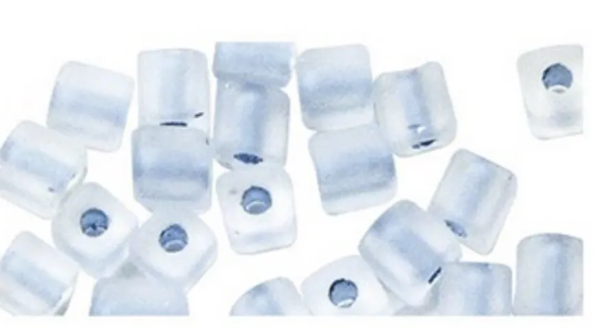 rayher Rocailles Arktis gelüstert Hellblau 2,6 mm ø 17 g