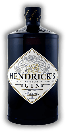 Hendrick's Gin 1,0 Liter Hendrick's Gin 1,0 Liter Die unerwartete Fusion von Gurke und Rosenblütenblättern ergibt einen höchst bilderstürmenden Gin. 1	 Liter - Vol 44%