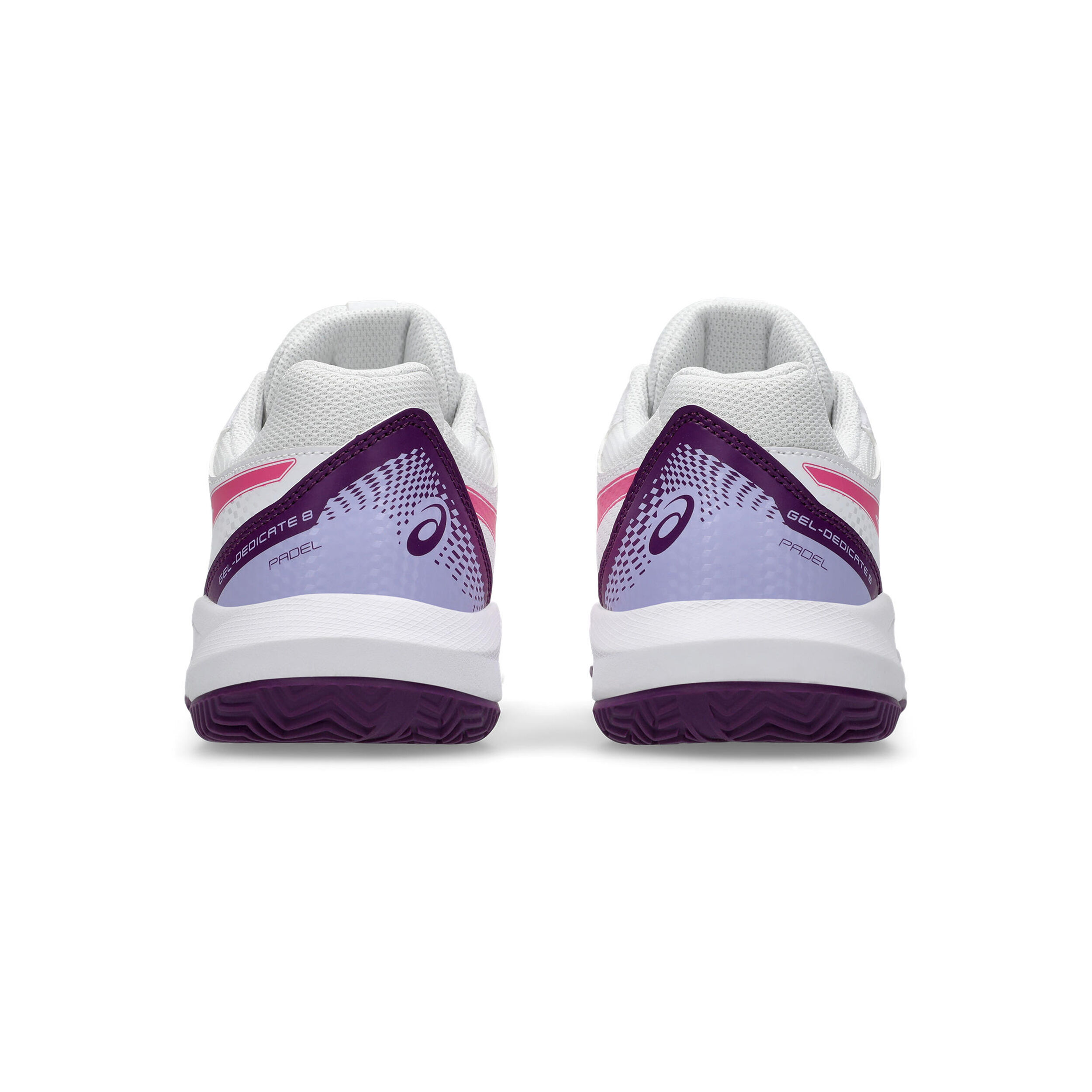 Gel-Dedicate 8 GS Padelschuh Kinder - Weiß, Rosa
