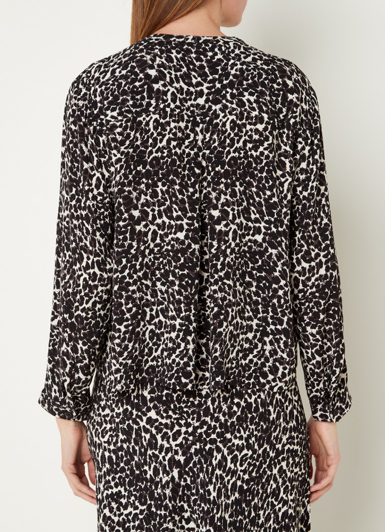Whistles ShadowLeopardPrintBlouse