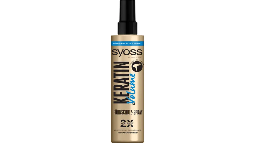 syoss Föhnschutz-Spray Keratin & Volume 200 ml