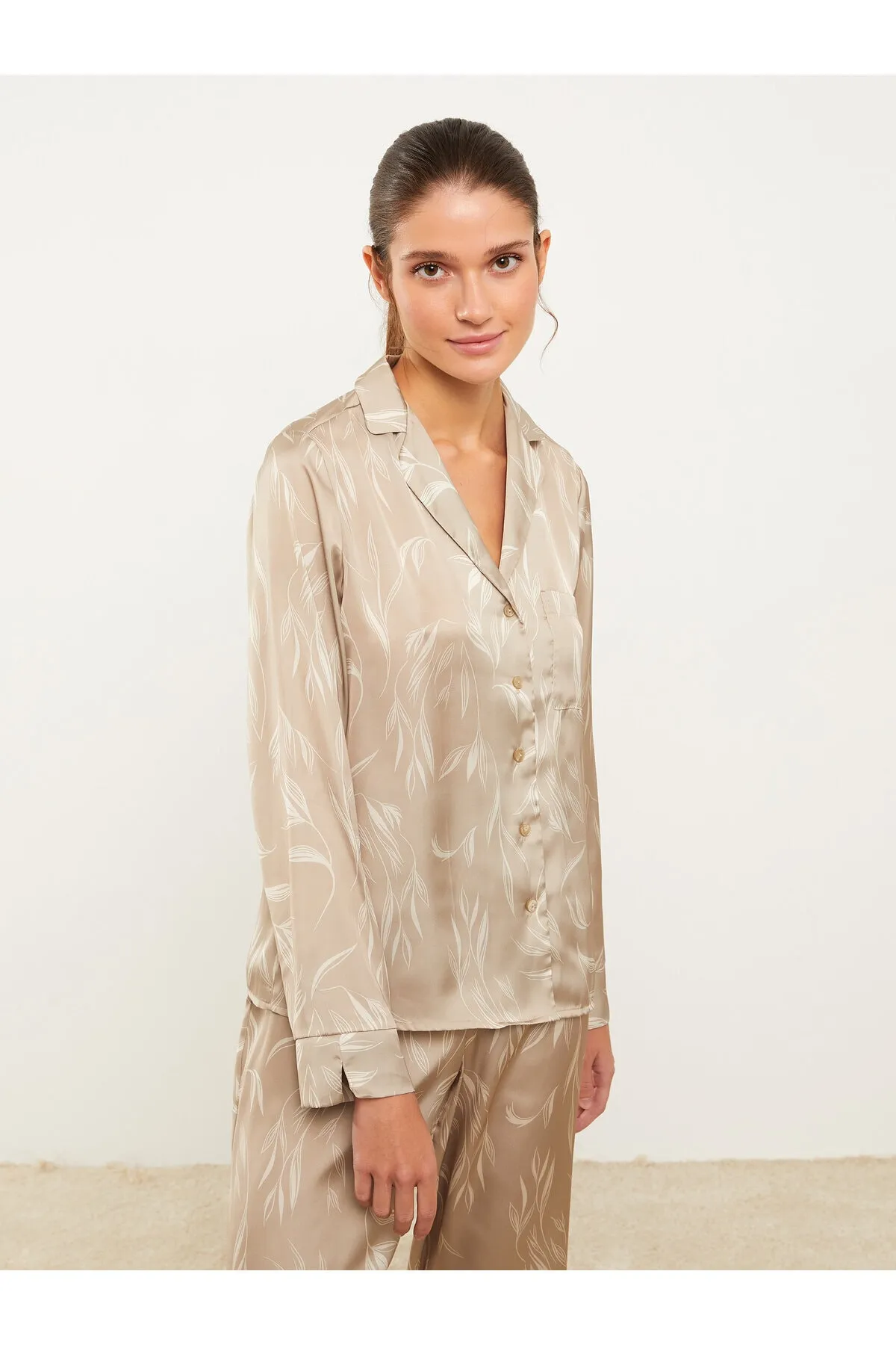 LC Waikiki  Pyjama set - Beige - Unifarben