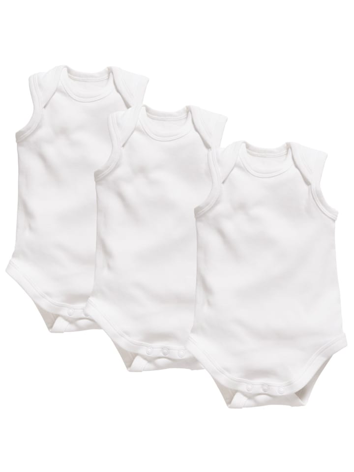 Schnizler Body ohne Arm 3er Pack uni in weiß günstig kaufen