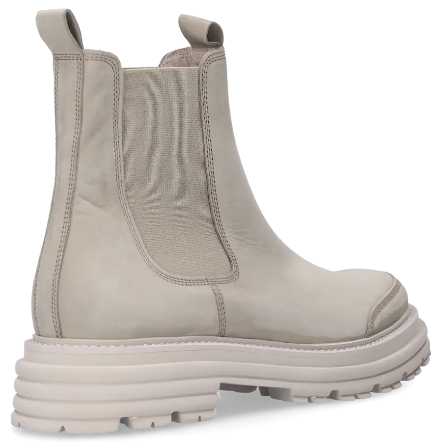 305 SOBE - Chelsea Boots ELAINE Nubukleder - grün