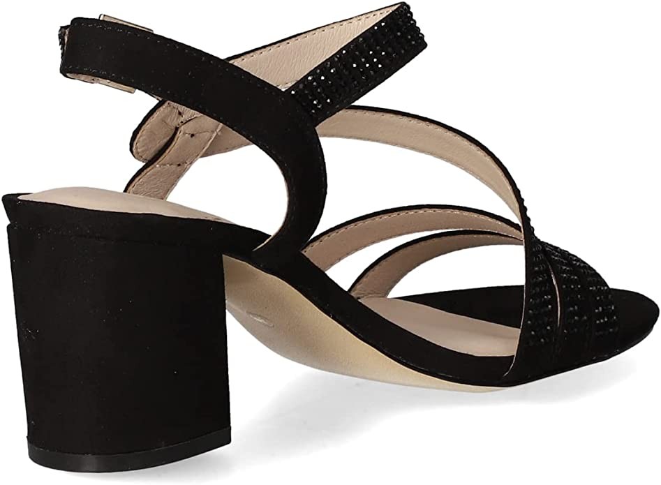 EDEL FASHION Klassische Sandalen schwarz