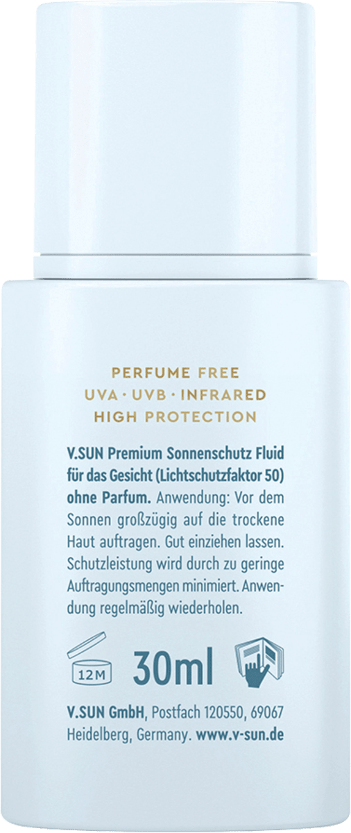 Sonnenfluid Gesicht sensitive \little Sunshine\ LSF 50, 30 ml