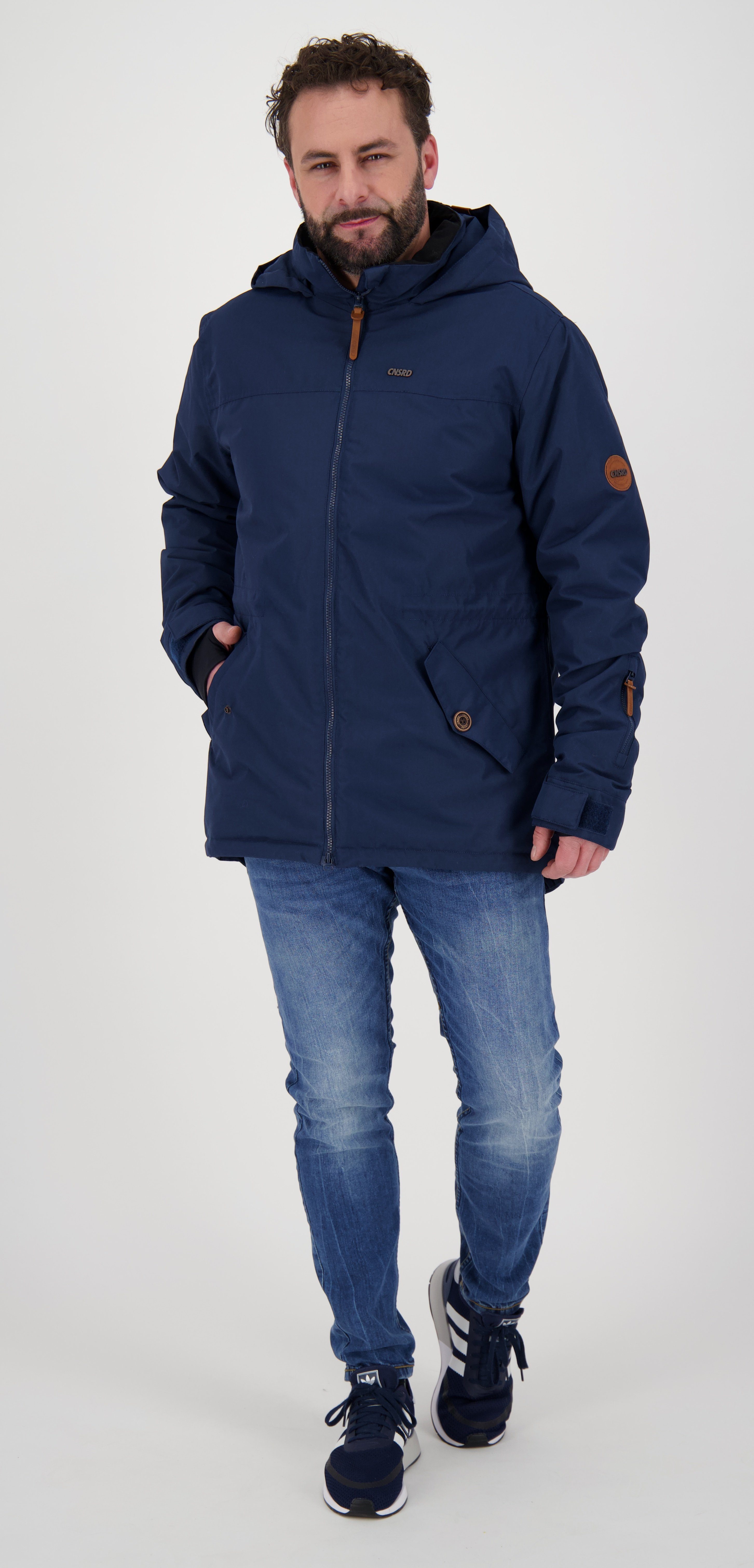 CNSRD Funktionsparka FELIX CS PARKA mit hochschließendem Kragen und Kapuze