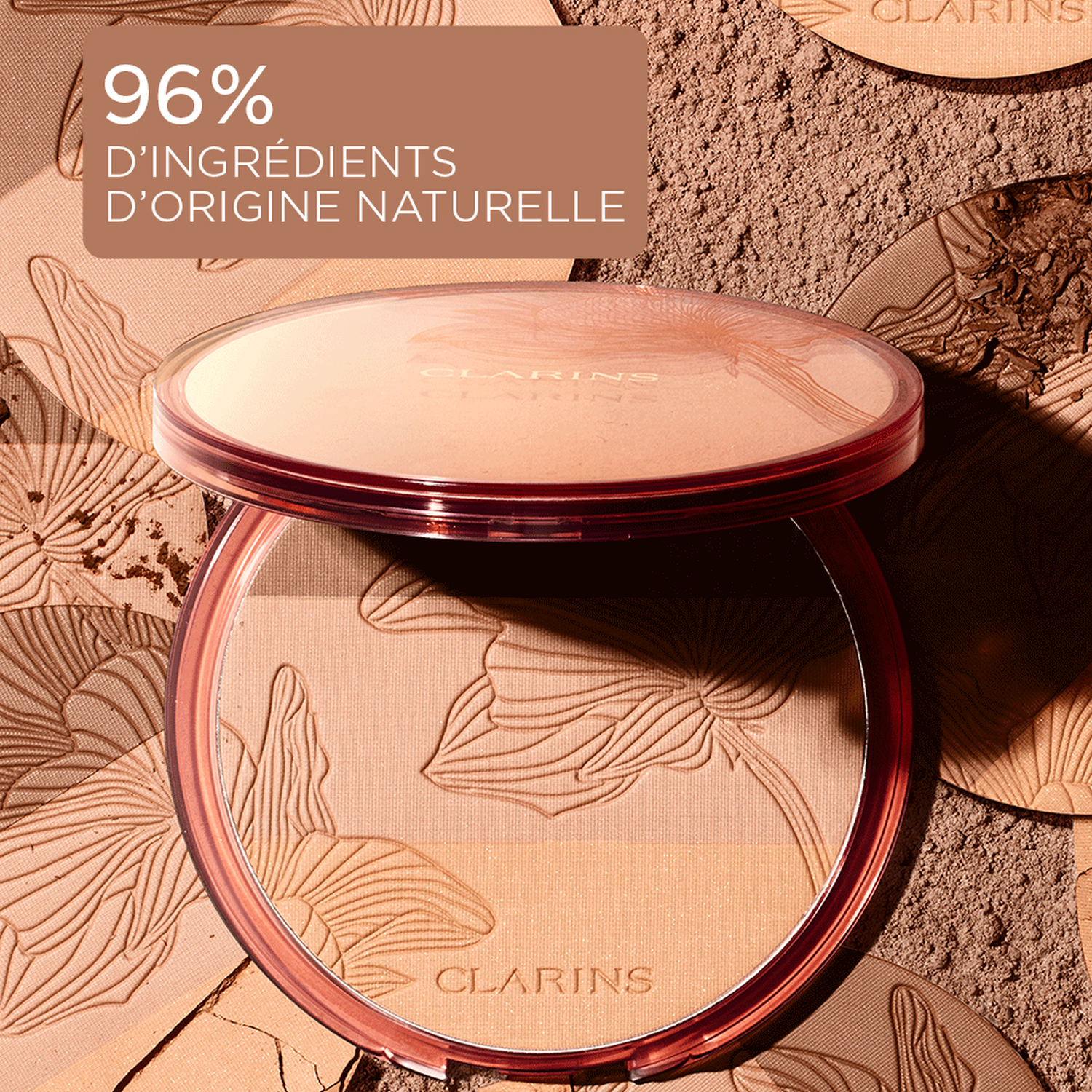 Clarins Bronzing Compact Poudre de Soleil Effet bonne mine