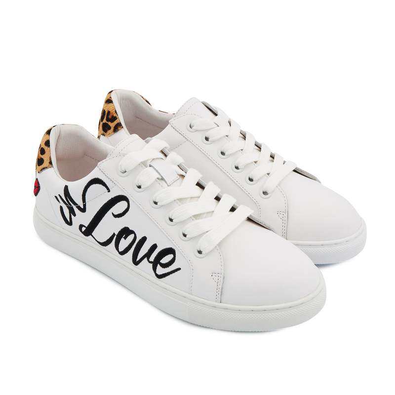 Baskets en cuir Simone crazy in love