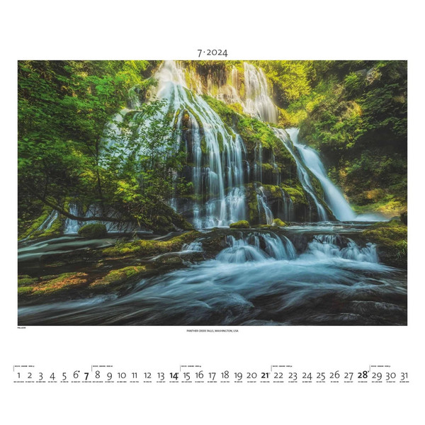 OUTDOOR 2024 - FOTO-KALENDER - POSTER-KALENDER - Kalender