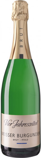 2021 Weißer Burgunder Sekt b.A. brut - Vier Jahreszeiten