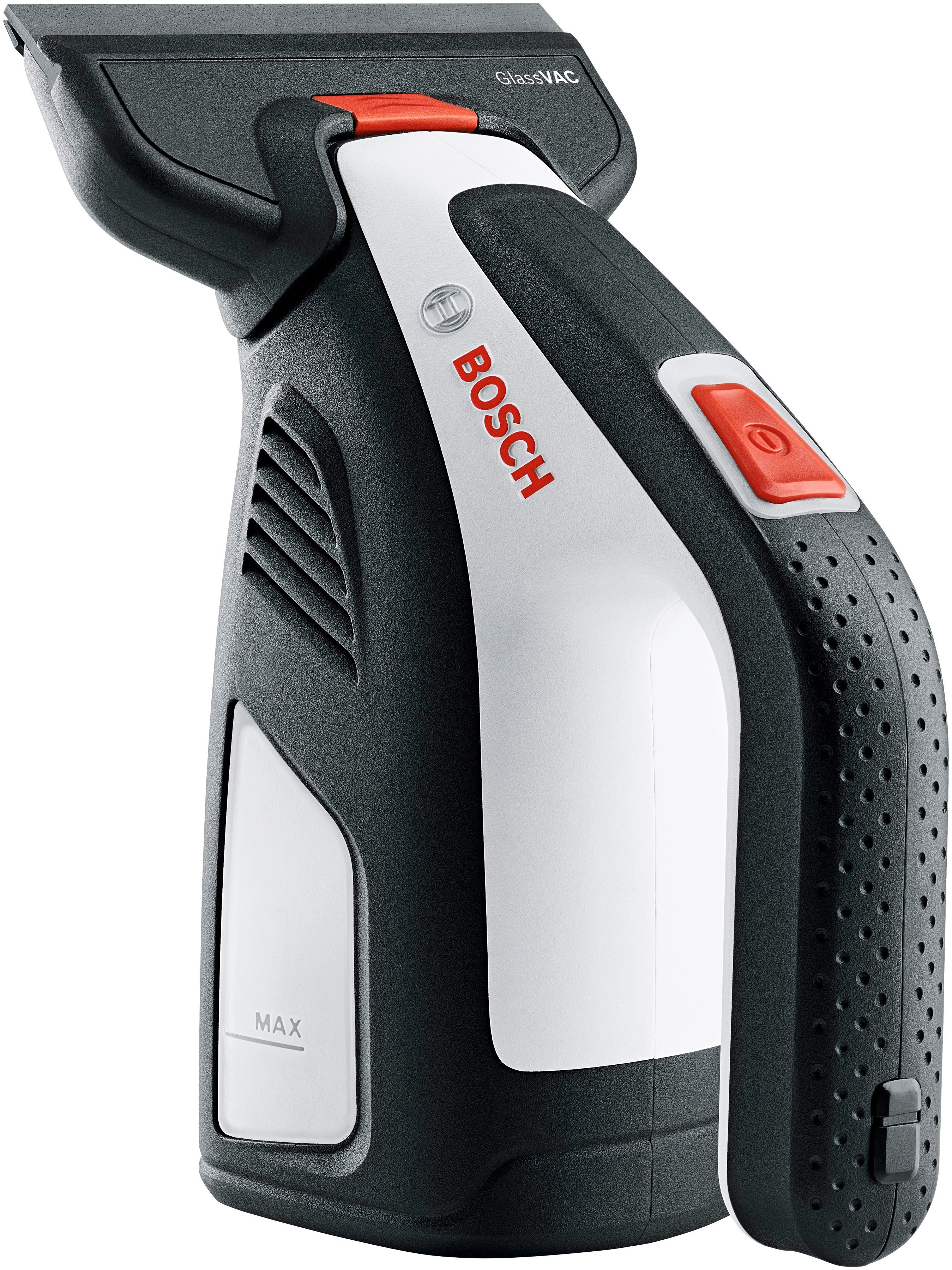 Bosch Home & Garden Akku-Fenstersauger GlassVAC, inkl. Sprühflasche und Microfasertuch
