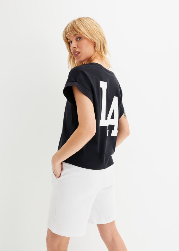 Weites Shirt mit Druck