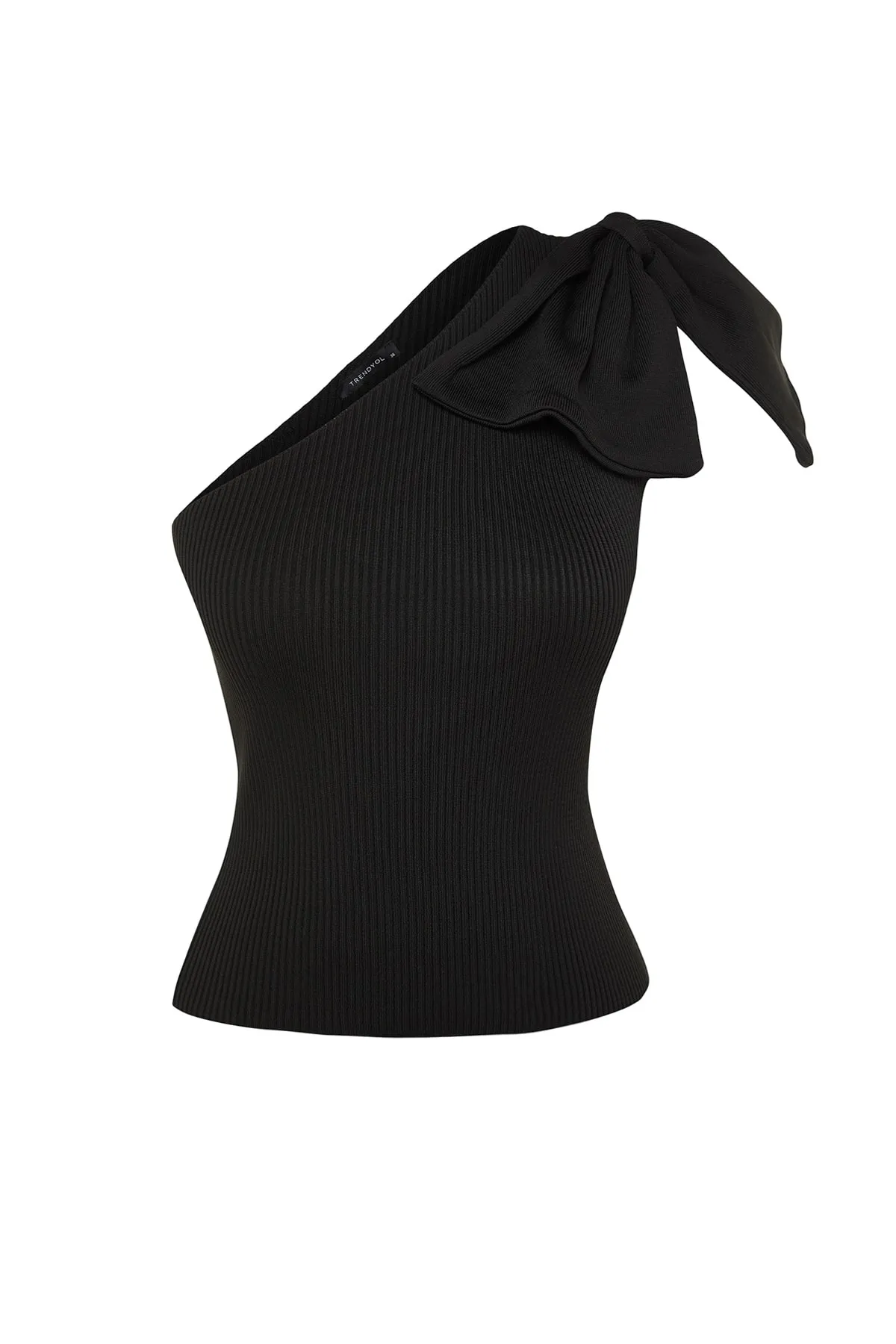 Trendyol Collection  Schwarze Strickbluse TPRSS22BZ0166