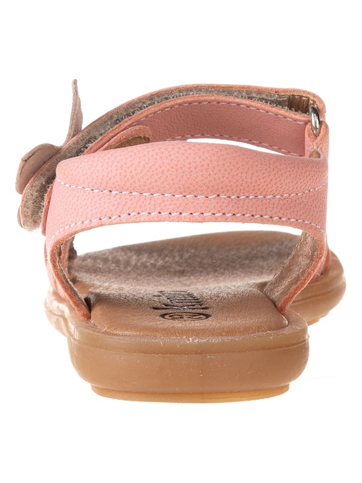 kmins Leder-Sandalen in Rosa günstig kaufen