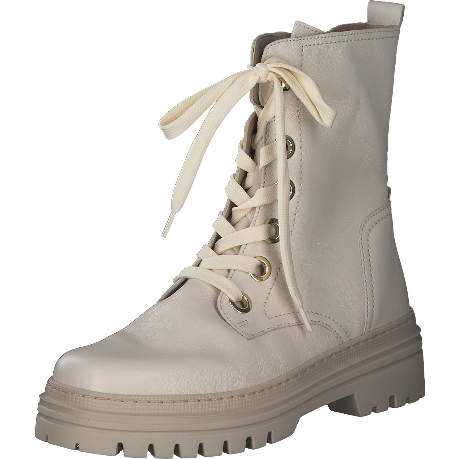 Gabor 91.721, Schnürstiefeletten, Damen, Weiß