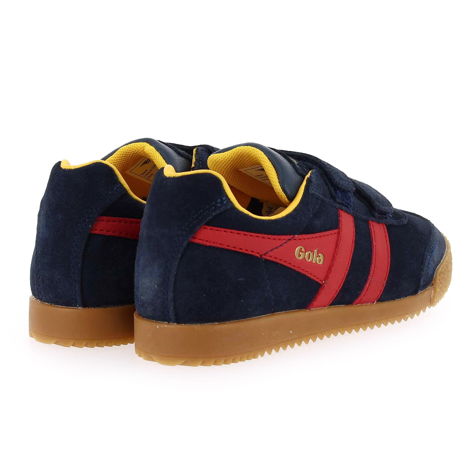 Gola  HARRIER VELCRO CKA192 - Marine Rouge
