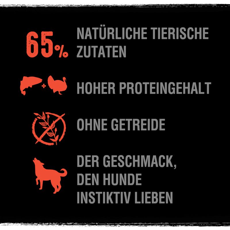 Sparpaket Crave Adult Hundefutter 24 x 400 g