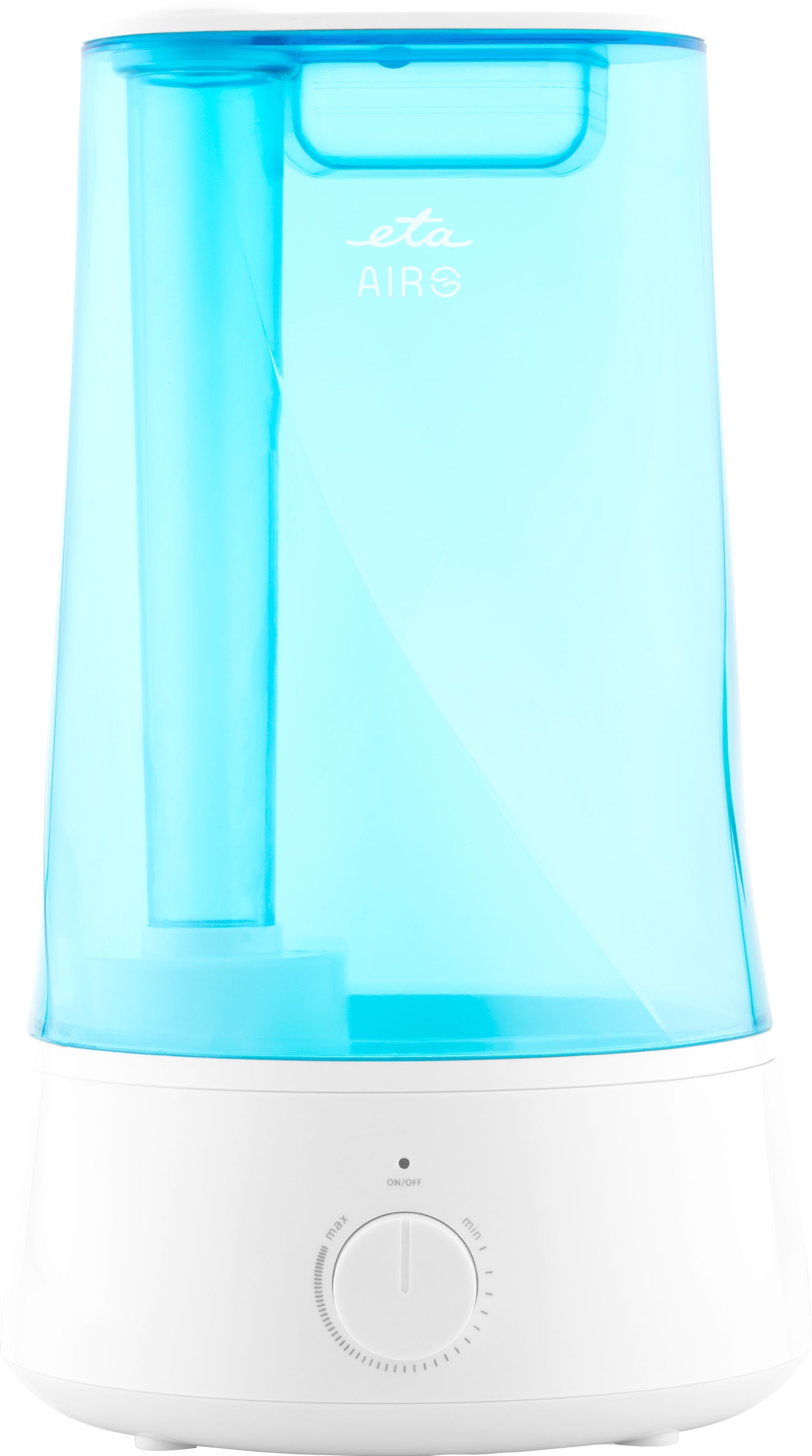 eta Luftbefeuchter AIRO ETA062890000, 3,2 l Wassertank, Ultraschall, 25 W, Zeitschaltuhr, geeignet für einen Raum von 30 m2