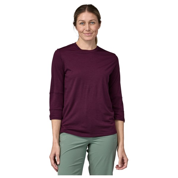 Patagonia - Women's Merino 3/4 Sleeve Bike Jersey - Merinoshirt