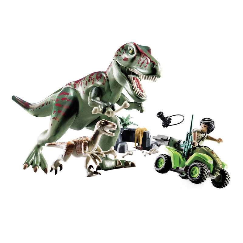 70632 Explorateur avec quad et dinosaures