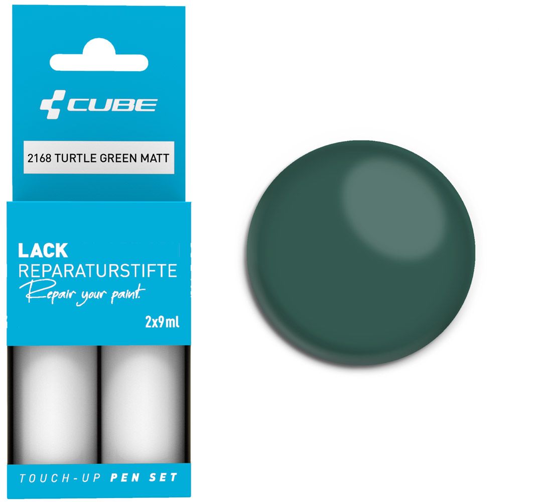 Cube Lackreparaturstift Set TURTLE GREEN matt kaufen | Bike-Discount