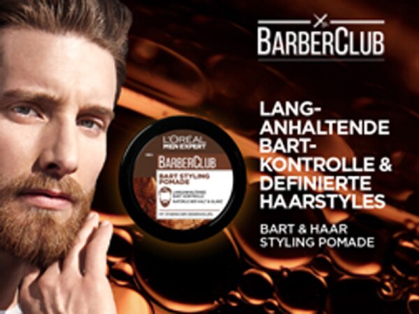 L'Oréal Paris Men Expert Barber Club Bart & Haar Styling Pomade Pomade