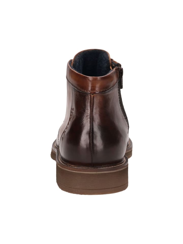 Bugatti Schnürstiefel in cognac günstig kaufen