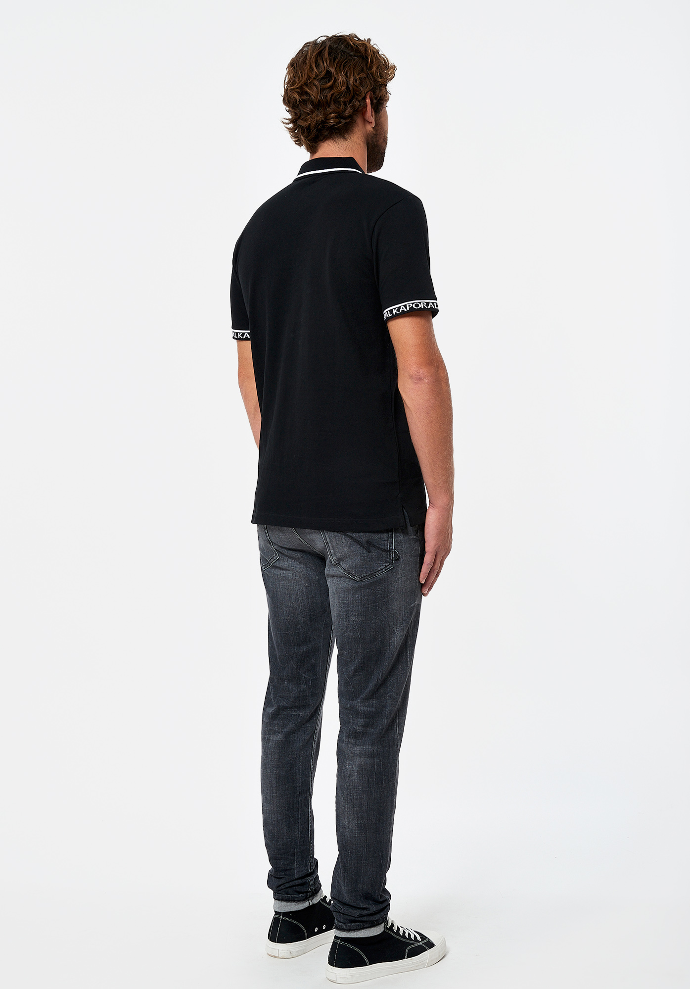 SETRO  Polo noir Homme