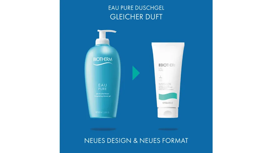 BIOTHERM Eau Pure Shower Gel 200 ml