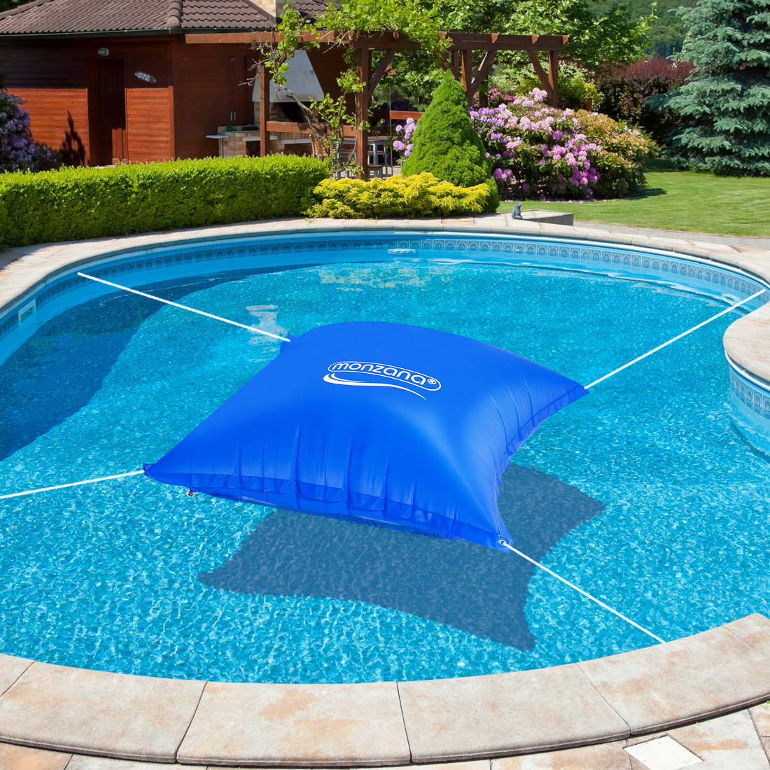 Casaria monzana® Poolkissen XL Blau 240x200cm -20°C