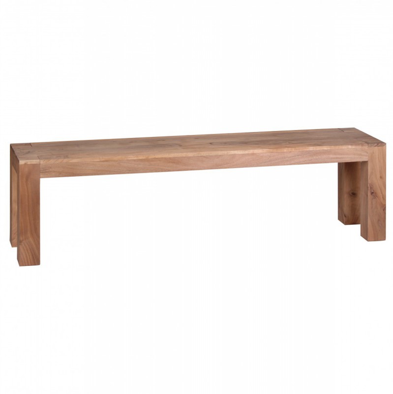 Wohnling Esszimmer Sitzbank Bank 160 x 35 cm Akazie Holz