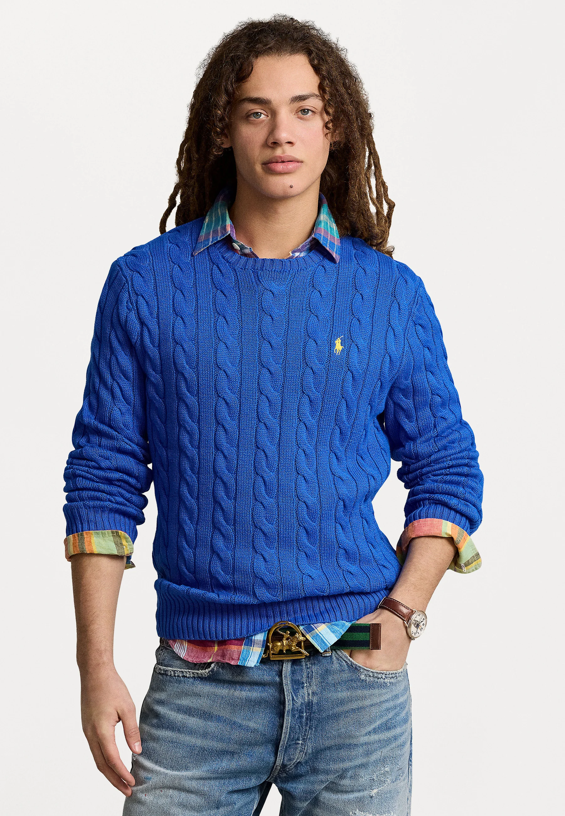 Polo Ralph Lauren DRIVER MANGA LARGA - Suéter