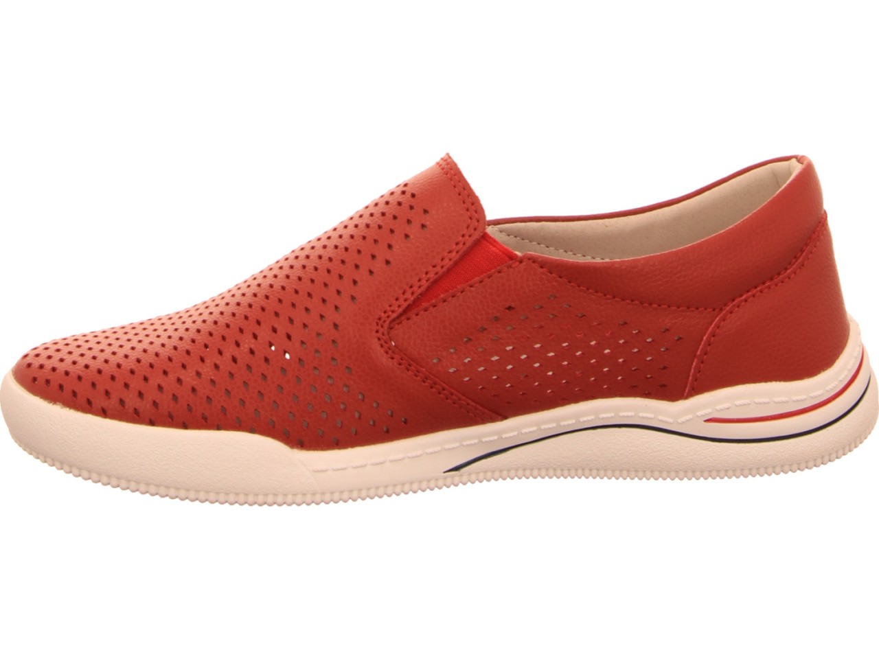DIVERSE Sportliche Slipper rot
