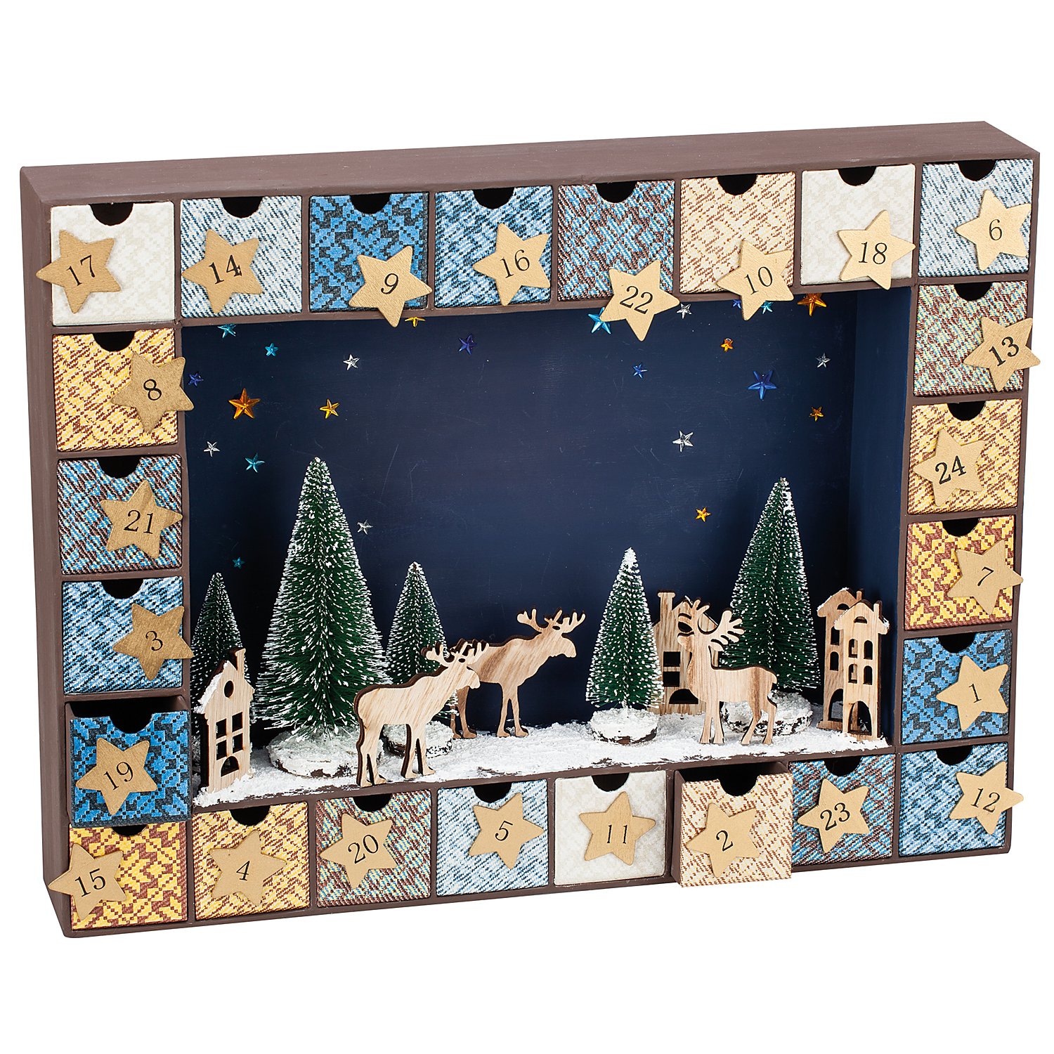 Adventskalender-Zahlen 