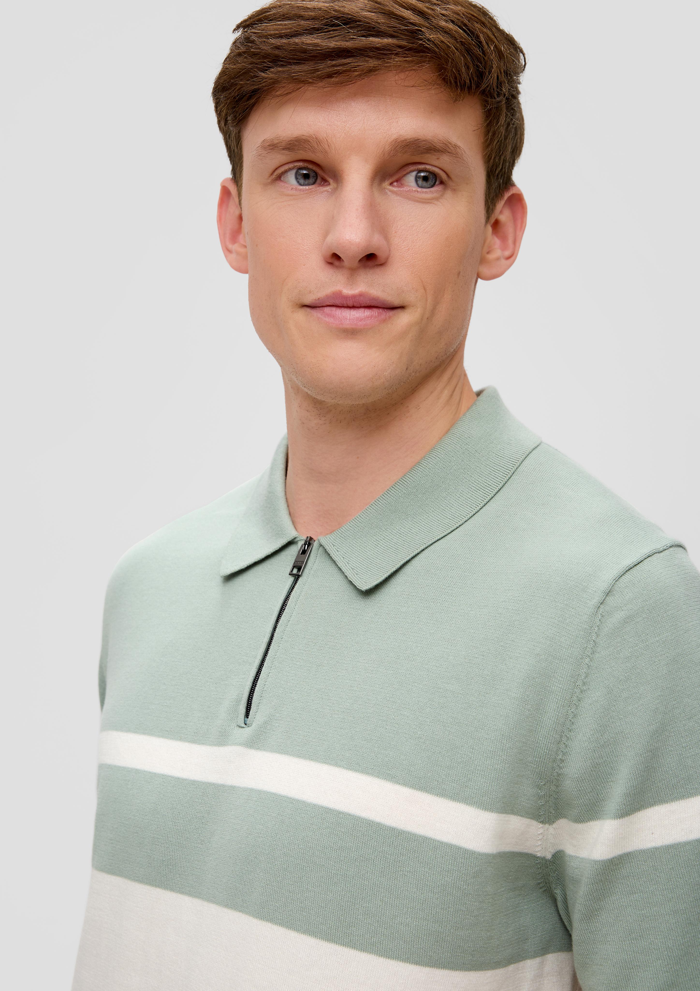 Poloshirt aus Feinstrick  2142965-72G0