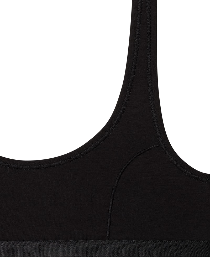 Bustier mit Modal-Anteil Modell 'Natural Joy' in schwarz