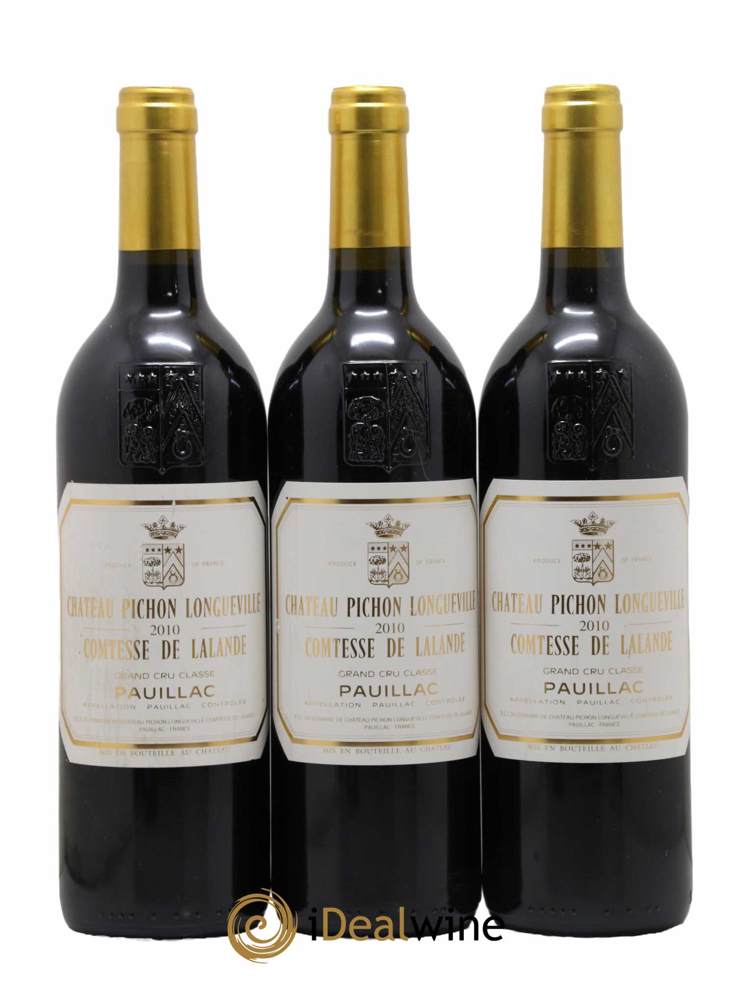 Château Pichon Longueville Comtesse de Lalande 2ème Grand Cru Classé  2010 - Lot de 6 Bouteilles