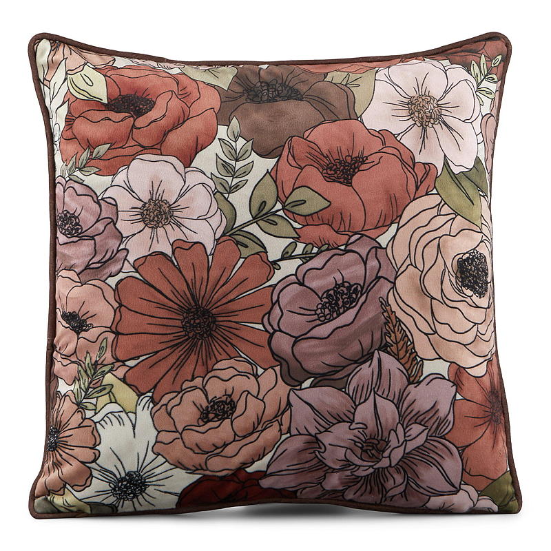 Home Putetrekk 45x45 cm anemone velvet