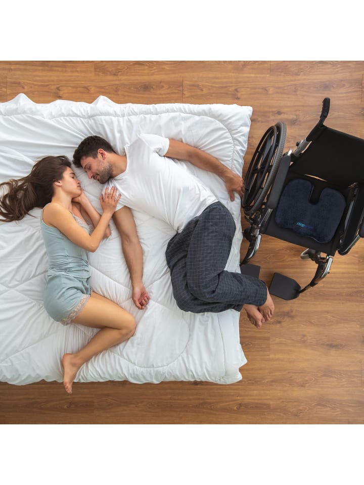 relaxdays Ergonomisches Sitzkissen in Schwarz günstig kaufen onesize