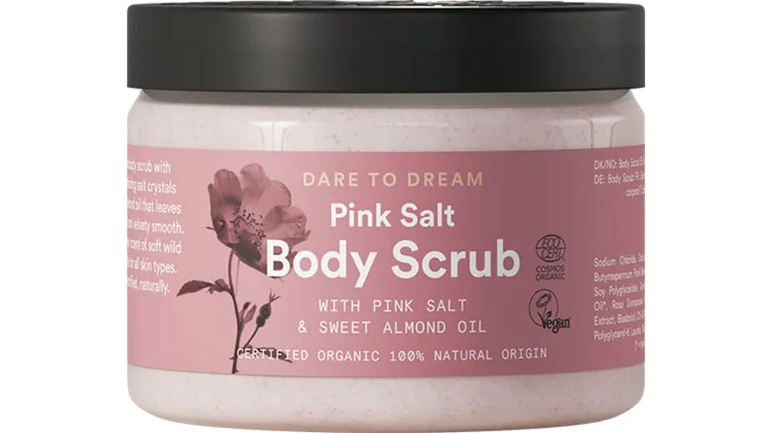 URTEKRAM Körperpeeling Body Scrub Pink Salt 150 ml