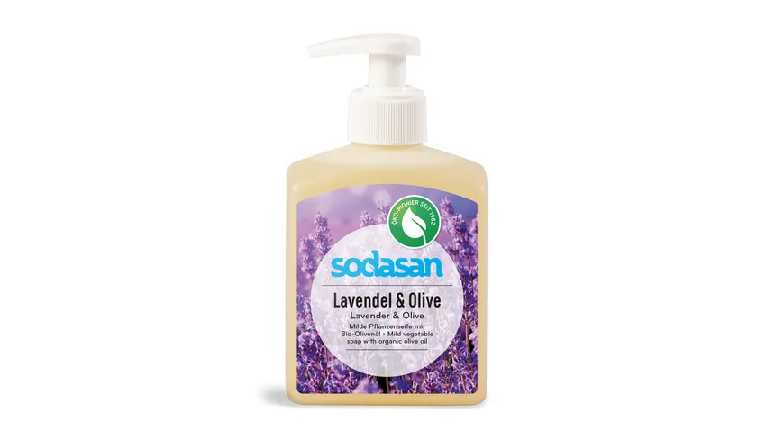 sodasan Flüssigseife Lavendel & Olive 300 ml