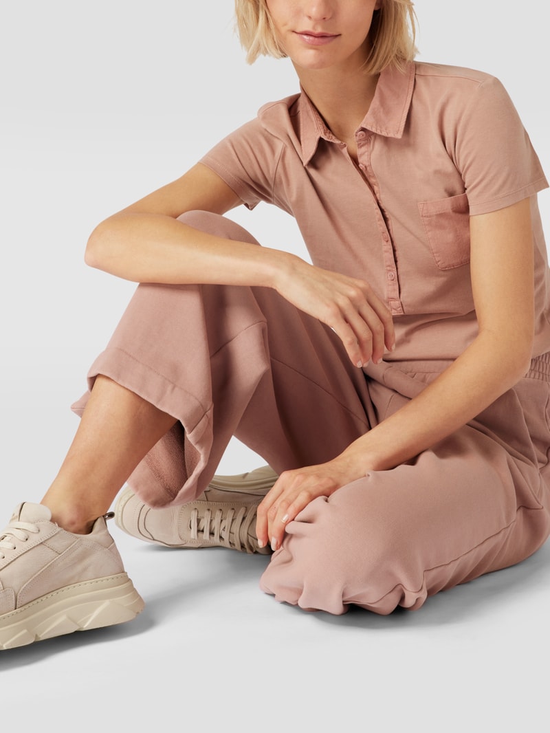 Sweatpants mit Eingrifftaschen - The Good Dye Capsule in rosé