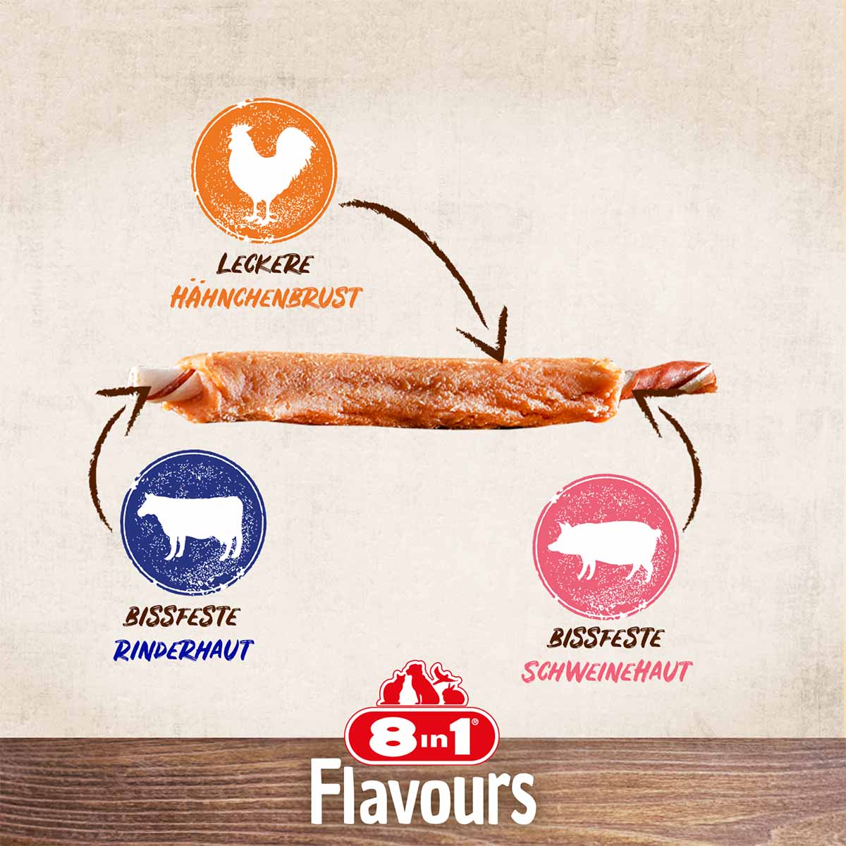 8in1 Triple Flavour Ribs günstig kaufen bei ZooRoyal