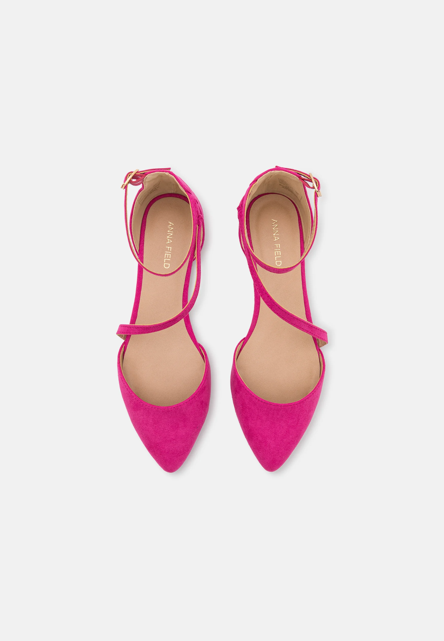 Bailarinas de corte ancho con tiras de Anna Field