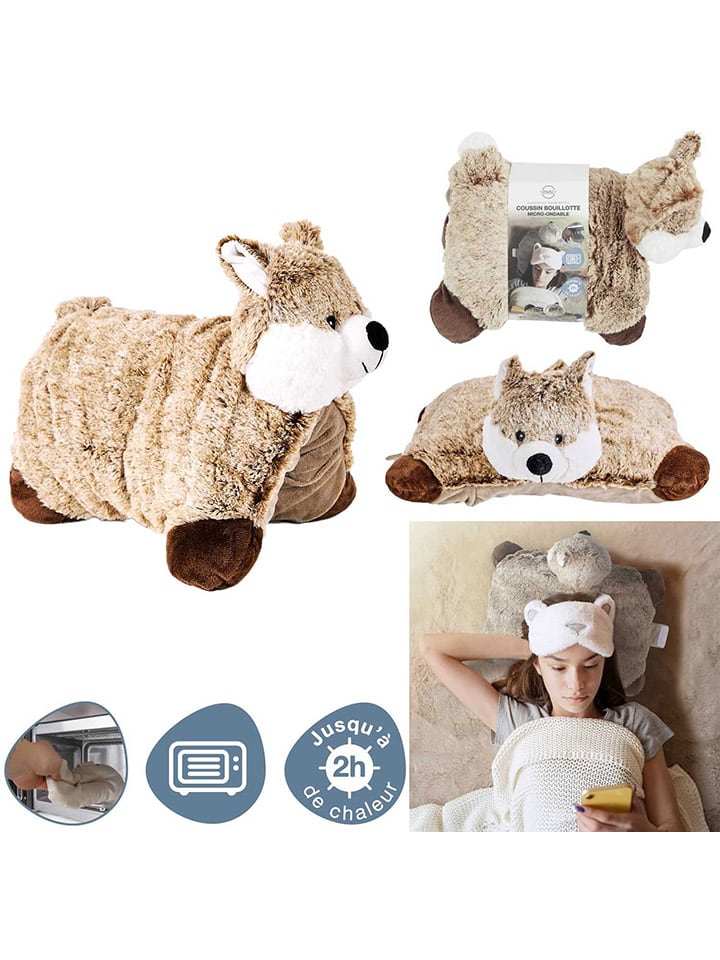 HYGGE Wärmekissen in Hellbraun - (L)34 x (B)24 cm günstig kaufen onesize