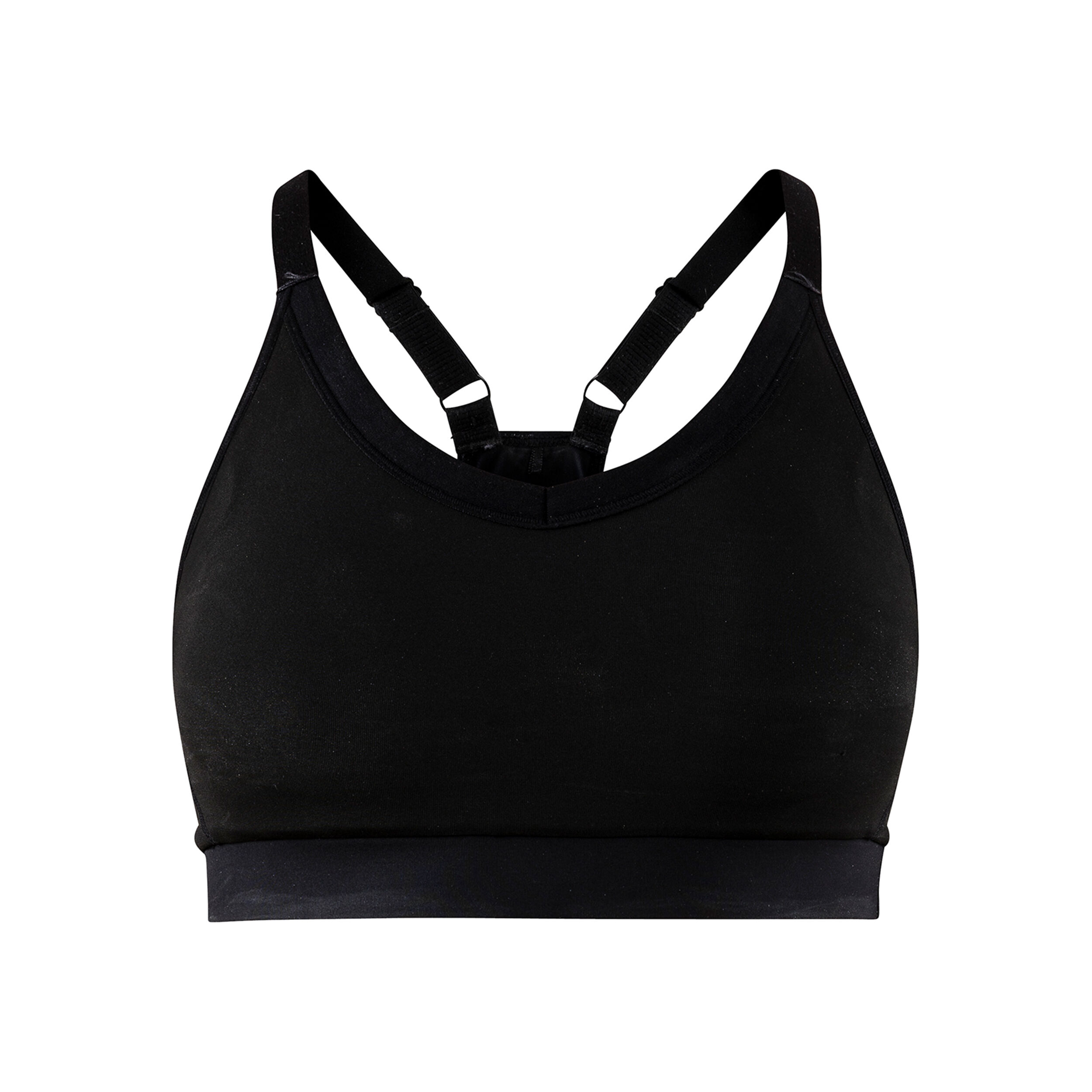 Motion Sport-BH Damen - Schwarz, Silber